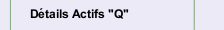 D&eacute;tails Actifs "Q"