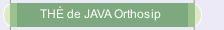 TH&Eacute; de JAVA Orthosip